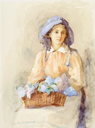 Die Flieder-Sonnenhaube, 1902